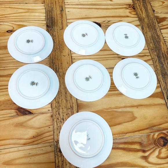 Noritake Salad or Dessert Plates China / Japan Set of 7 Oradel - Picture 6 of 6